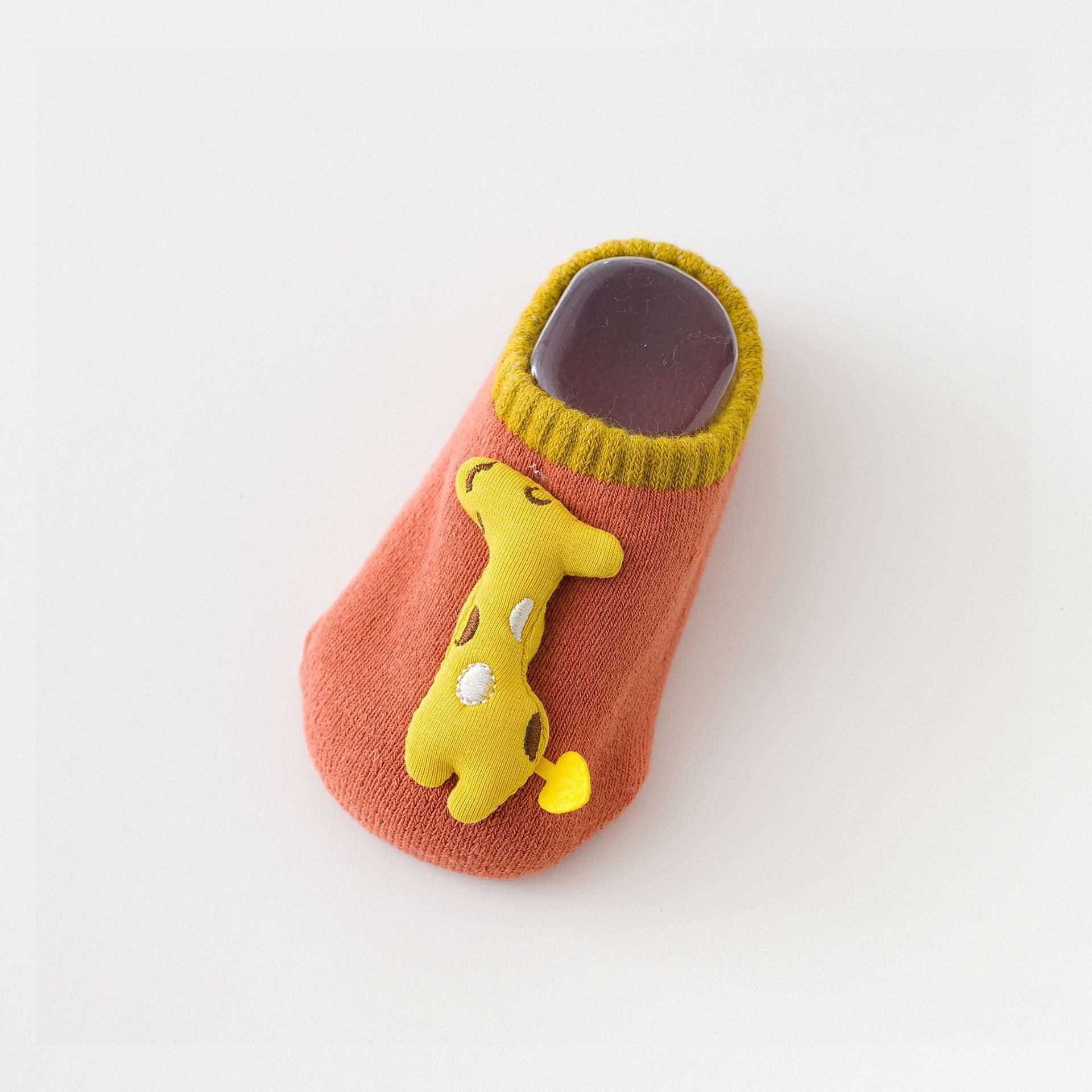 Autumn And Winter Terry Warm Baby Toddler Socks Stereo Doll Dinosaur Rabbit Thick Cute Cartoon Floor Socks