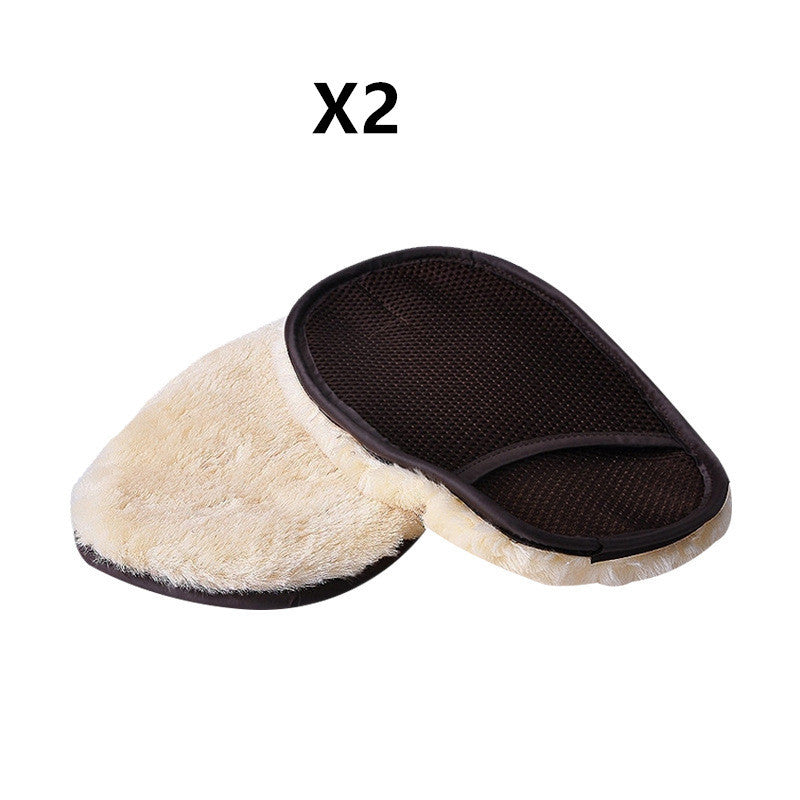 Car Wash Cleaning Gloves – Soft Hair Mitt for Car & Motorcycle Detailing Tools