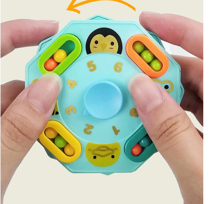 Puzzle Pressure Relief Fingertip Ball Double-sided Rotation