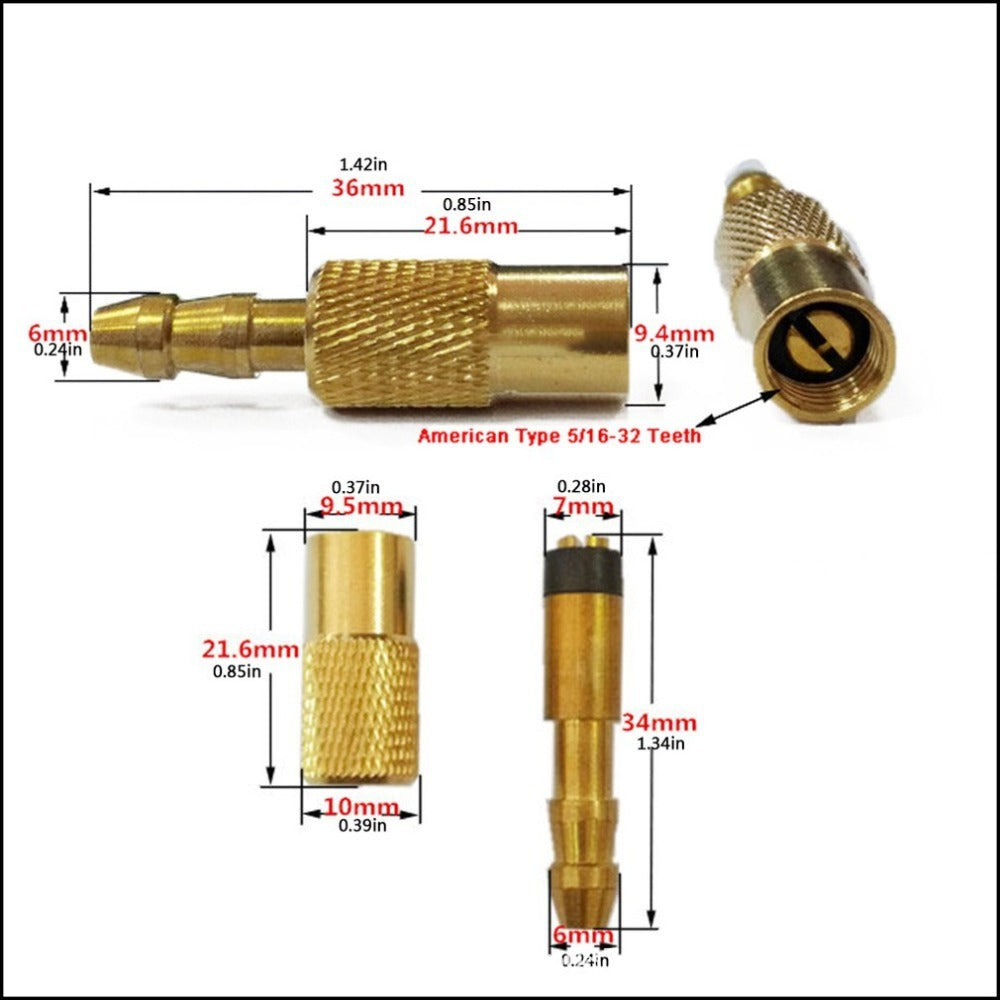Automobile Chuck Clamp Charging Valve Connector