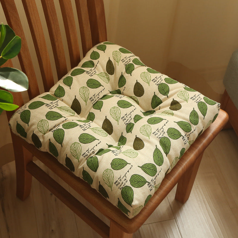 Thicken Belt Straps Chair Cushion Seat Cushion Breathable Fabric Butt Seat Cushion