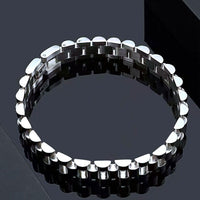 22cm Silver Strap Bracelet