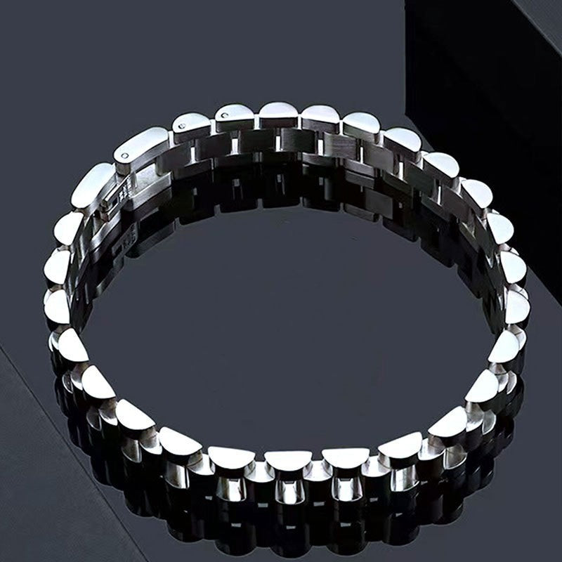 Unisex Stainless Steel Bracelet – Slim Minimalist Watch Band Design