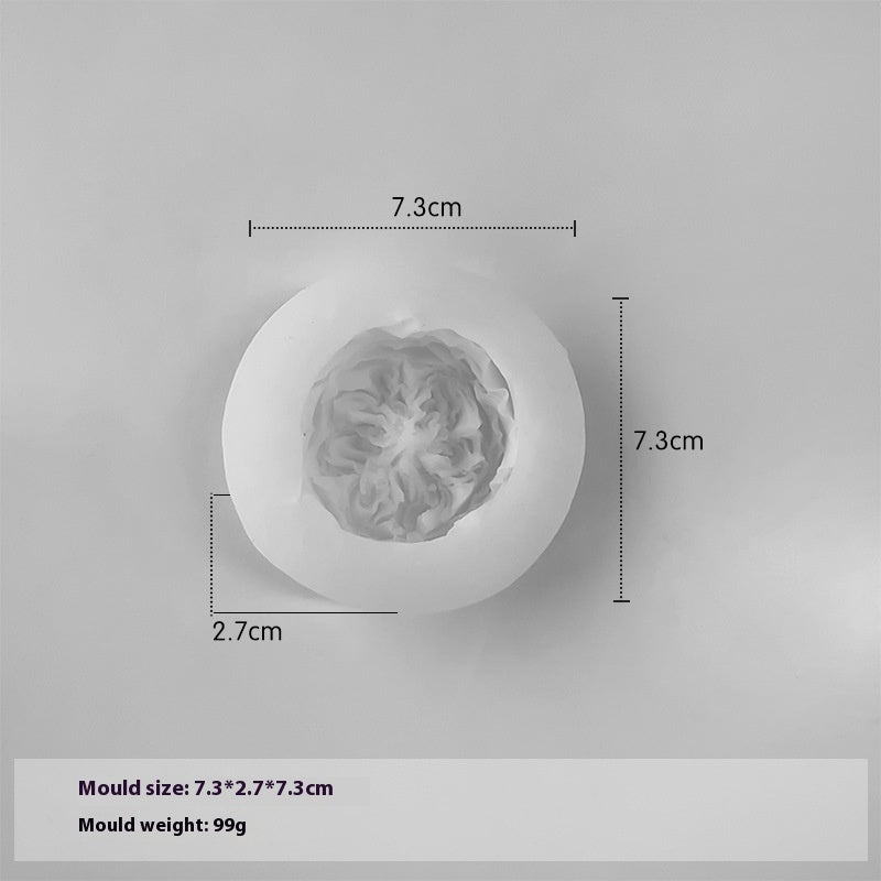 Flower Aromatherapy Candle Silicone Mold DIY