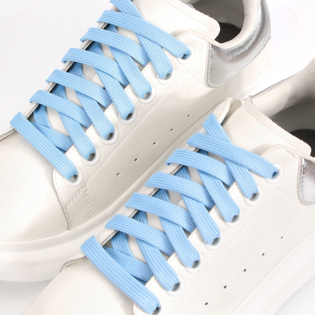 High-Top Canvas Shoe Woven Shoelaces – Durable Footwear Laces