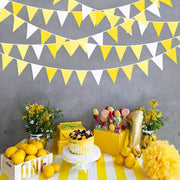 Triangle Hanging Flag Birthday Wedding Party Decoration Supplies Bunting Holiday Scene Layout Banner
