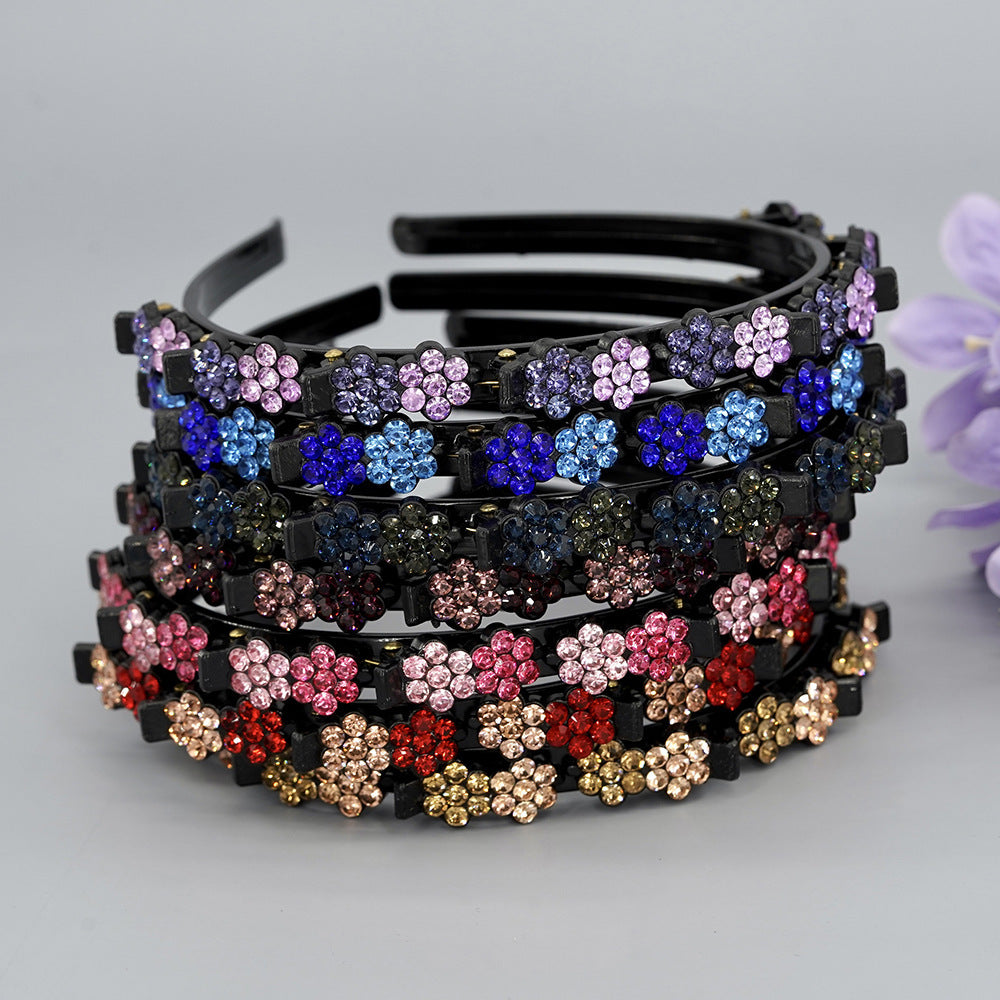 High Skull Top Hair Full Diamond Hair Accessories