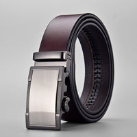 Thick Brush Buckle Brown