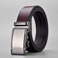 Thick Brush Buckle Brown