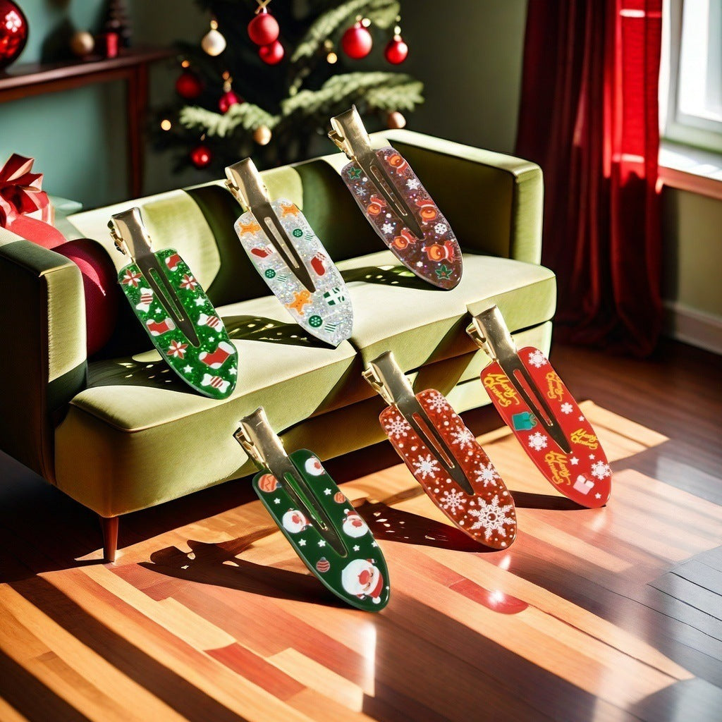 Ladies New Christmas Side Barrettes