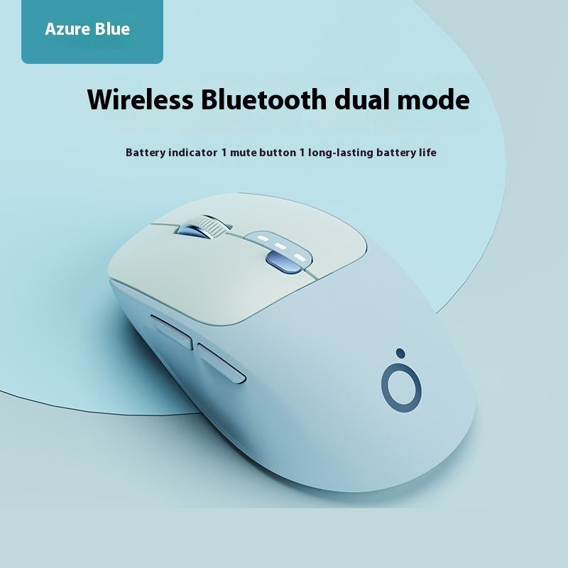 Mute Wireless Bluetooth Mouse – Quiet & Efficient for Office Use