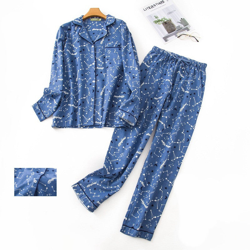 Women's Fashion Long Sleeve Pants Loungewear Set