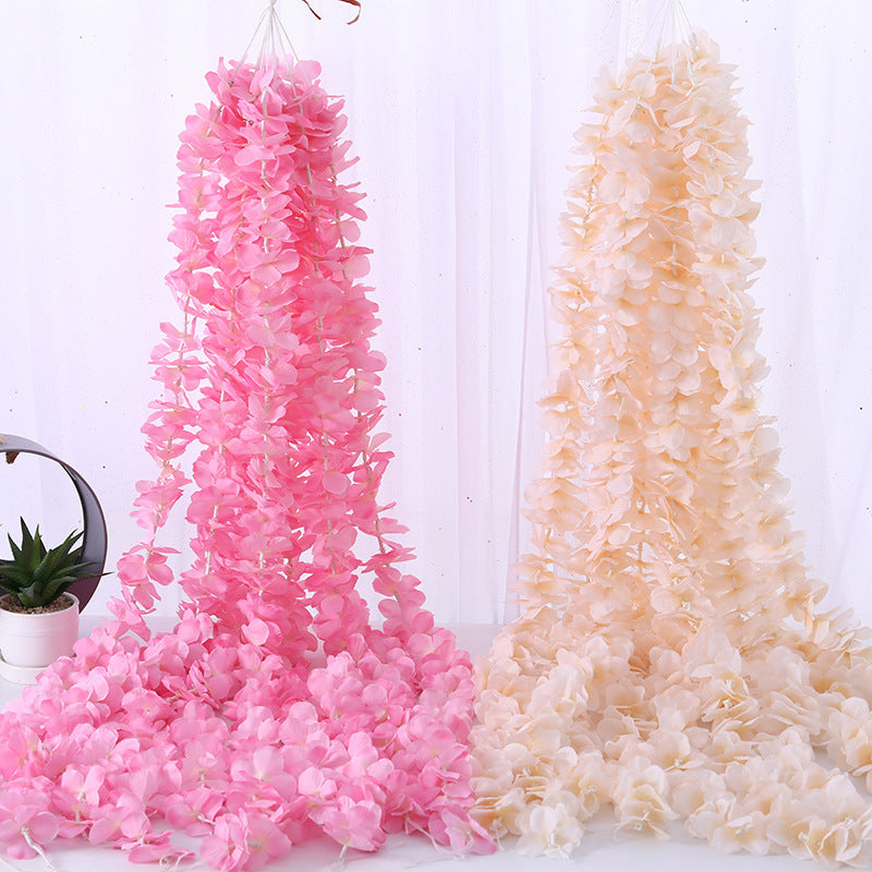 Orchid String Ceiling Petals Wedding Arrangement Hanging Home