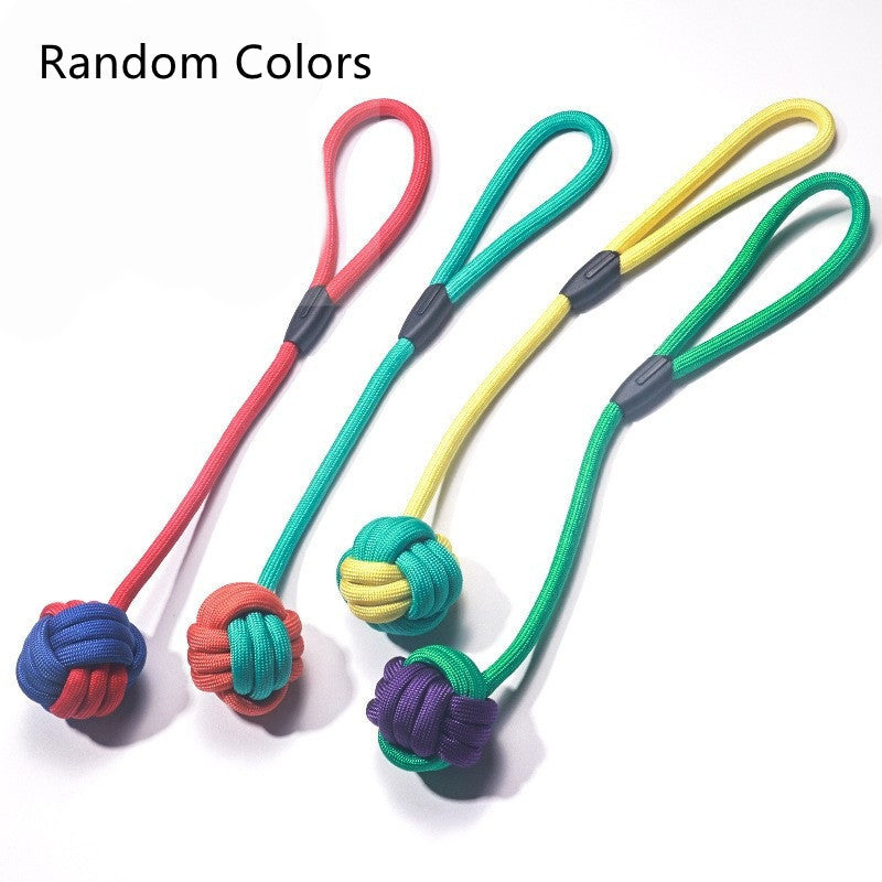 Pet Cotton Rope Knot Toy Set Bite Resistant Teeth Grinding