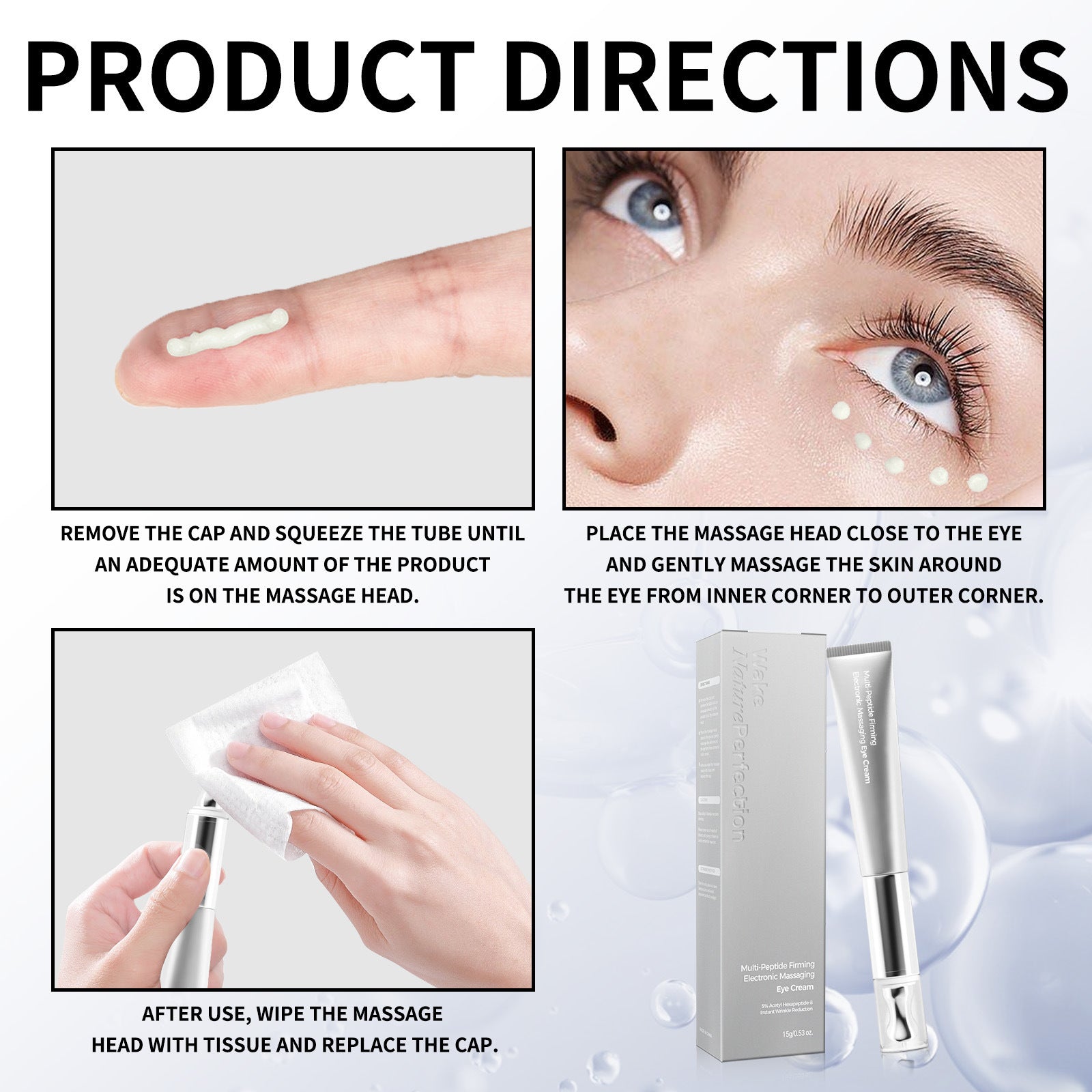 Wrinkle Removal Polypeptide Firming Electronic Anti-wrinkle Vitality Eye Cream