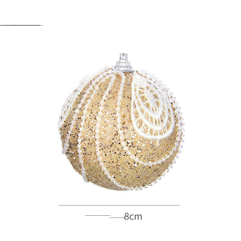 Christmas Tree Decoration  Hanging Balls  Colored Balls  Painted