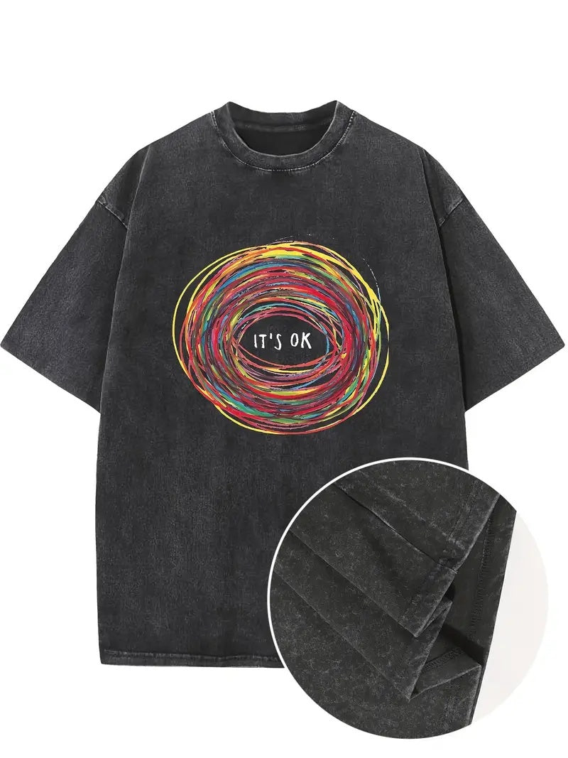 Men's Printed Short Sleeved Shirt