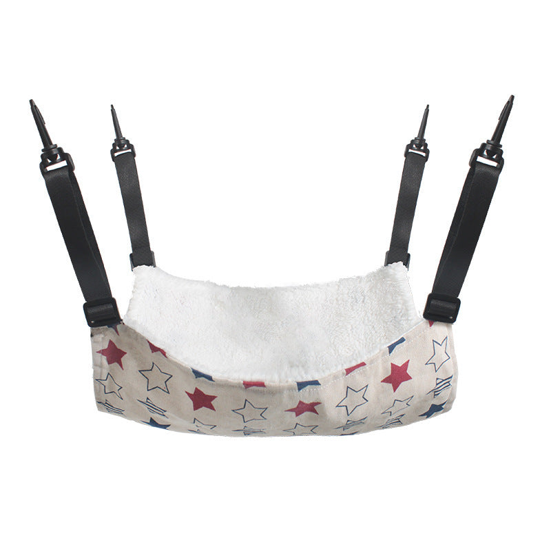 Designer Pet Hammock Cotton Mouse Ferrets Guinea Pig Cat Hanging Bed For Cats Rodents Hammock For Hamster Pets Supplies