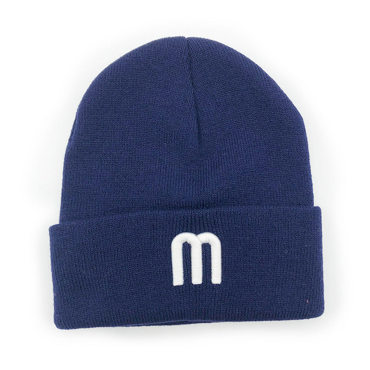 Pure Color Warm Earmuff Head Cap