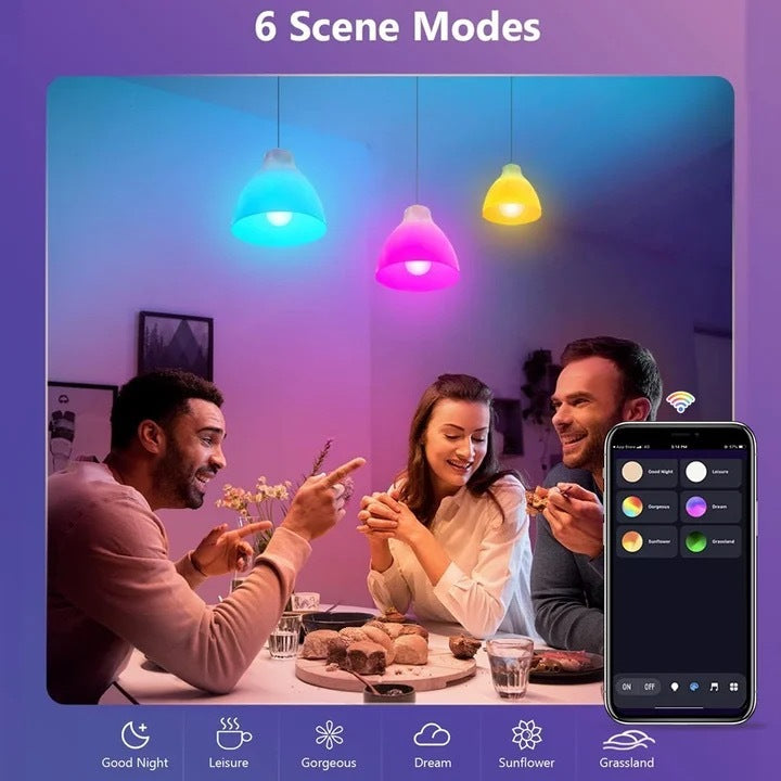 Bluetooth Smart Graffiti Smart Life Control Color Changing Colorful