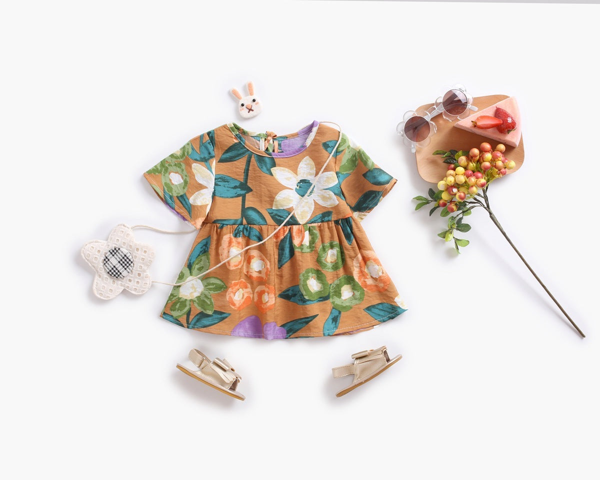 Girls' Korean Style Baby Dress