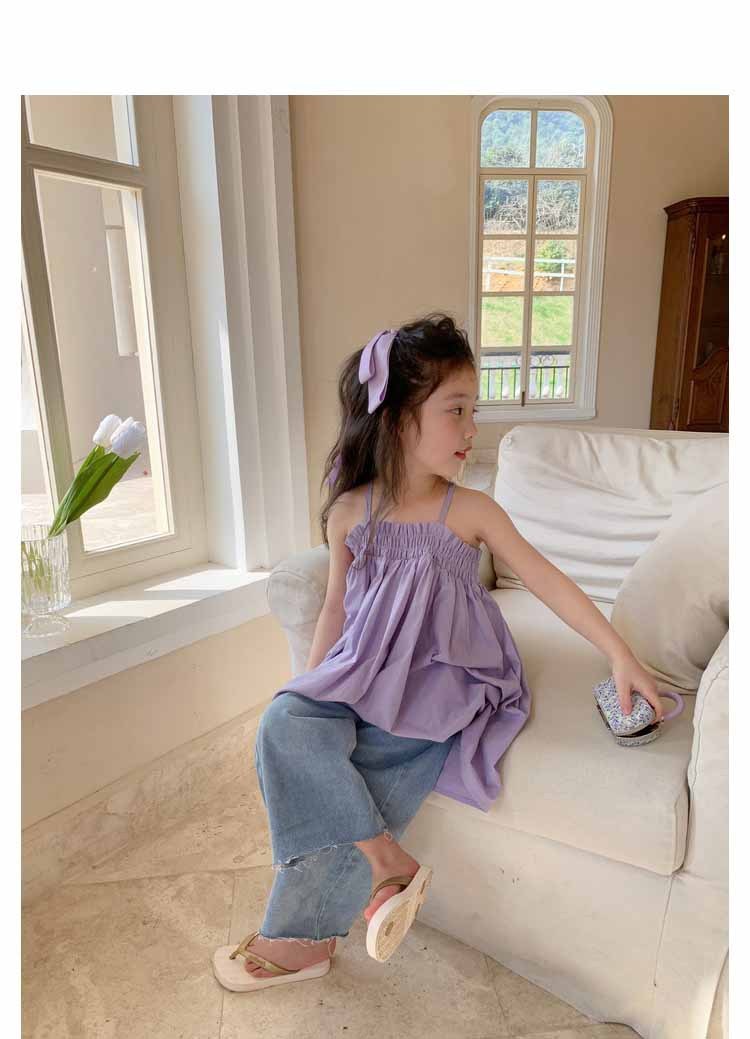 Girls' Sling Tube Top Dress