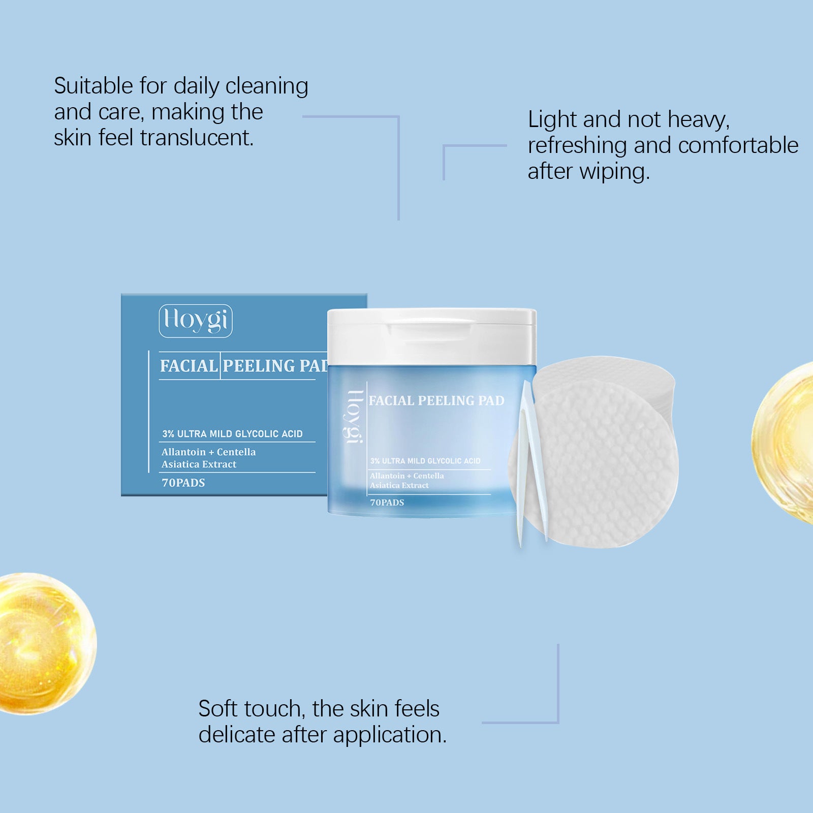 Salicylate Toner Gasket Gentle Cleansing Cutin Hydrating Care Cotton Cloth