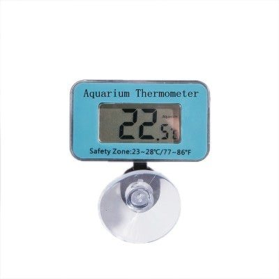 Digital LCD Fish Tank Aquarium Thermometer Sucker Thermometer
