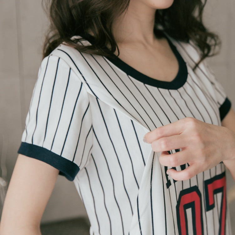 Pregnant Women's Dresses Mammalized Parent -child Dressing In Summer