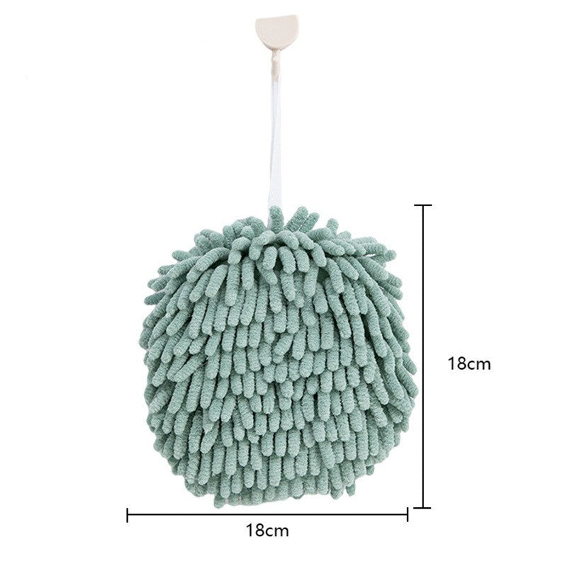 Absorbent Hand Wipe Ball – Quick-Dry Cleaning Tool for Kitchen & Bathroom