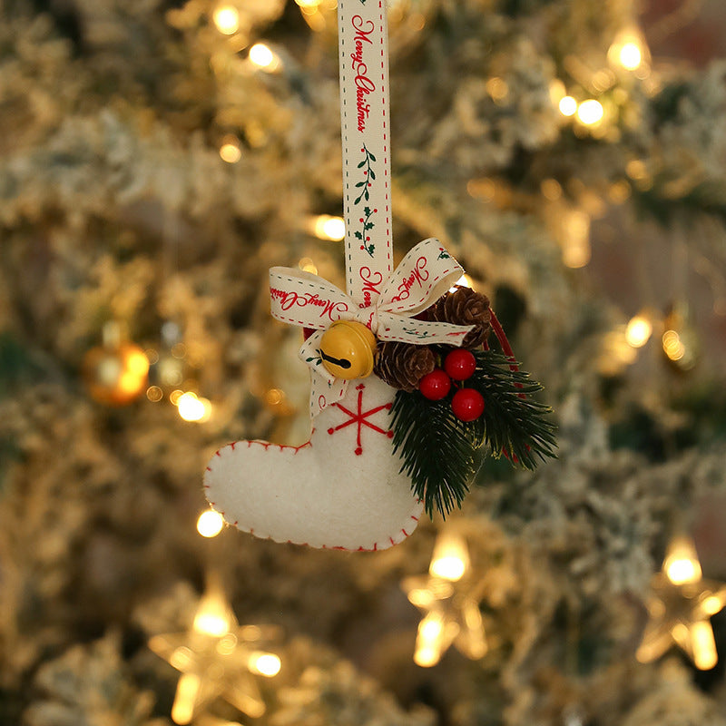 Christmas Gift Wool Felt Christmas Tree Pendant