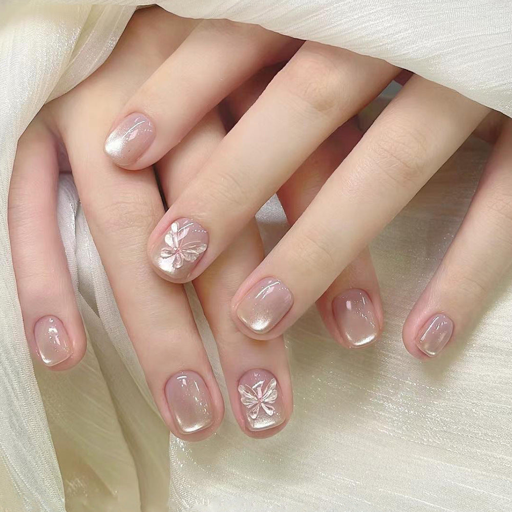 Hand Worn Nail Piece In China-Chic Red In The Year Of The Snake