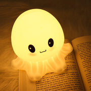 Silicone Jellyfish Night Light With Built In Battery Safe