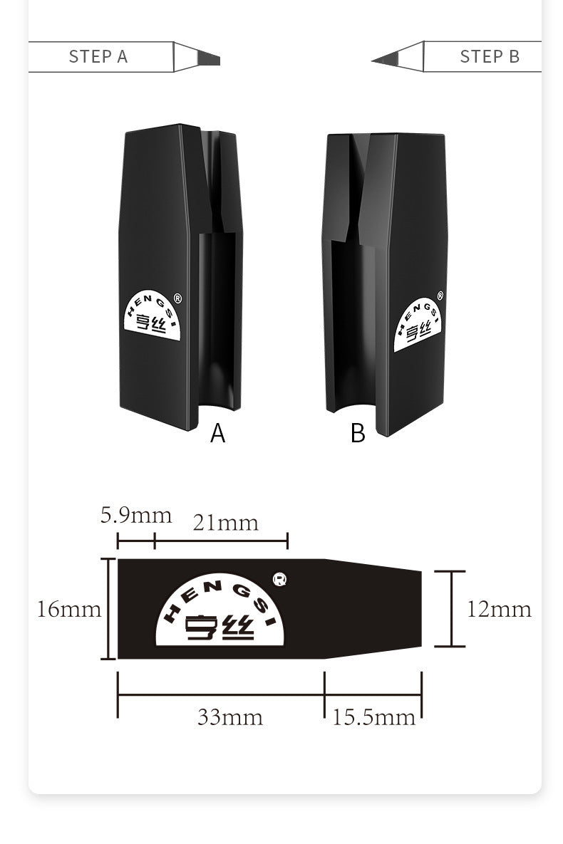 Eyebrow Pencil with Sharpener – Precision Line Drawing Beauty Tool