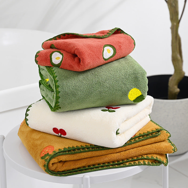 Towel Set Of Three Men's Models For Home Use Than Cotton Absorbent