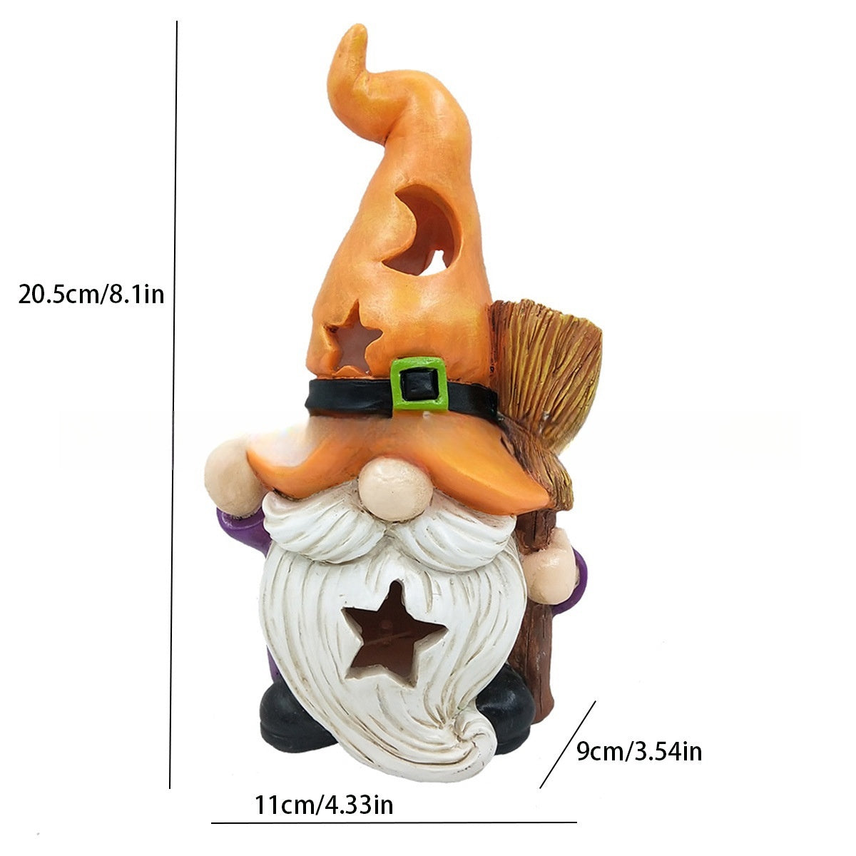 Halloween Ornaments Festival Atmosphere Home Park Party Resin Crafts