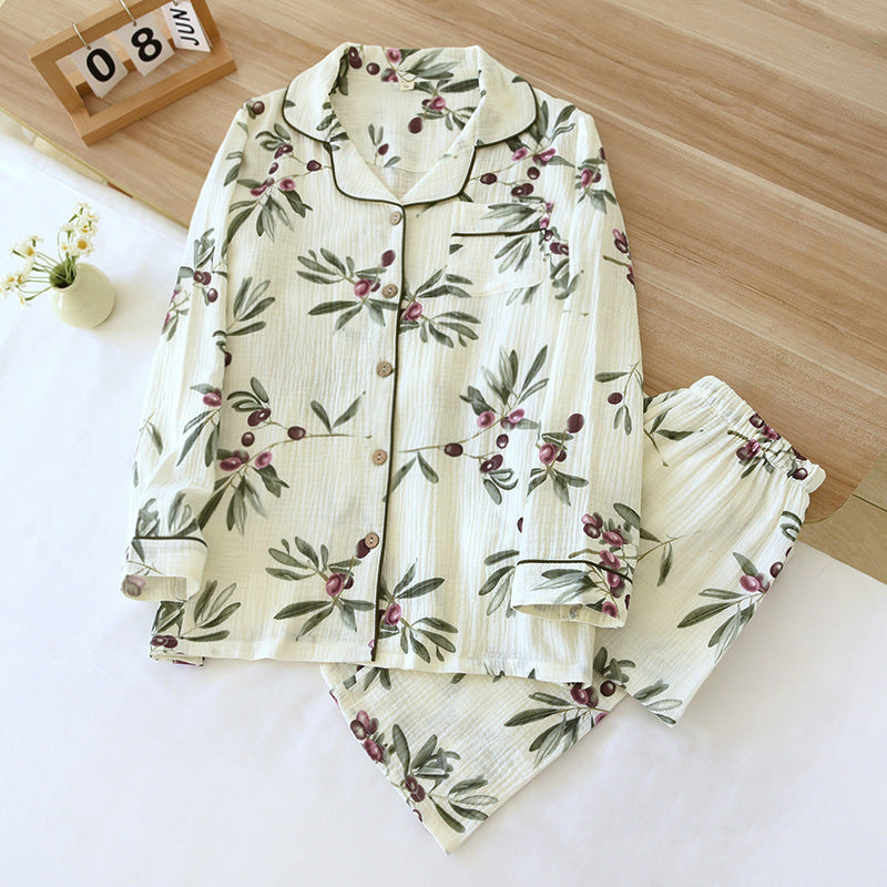Women's Fashion Cotton Homewear Suit