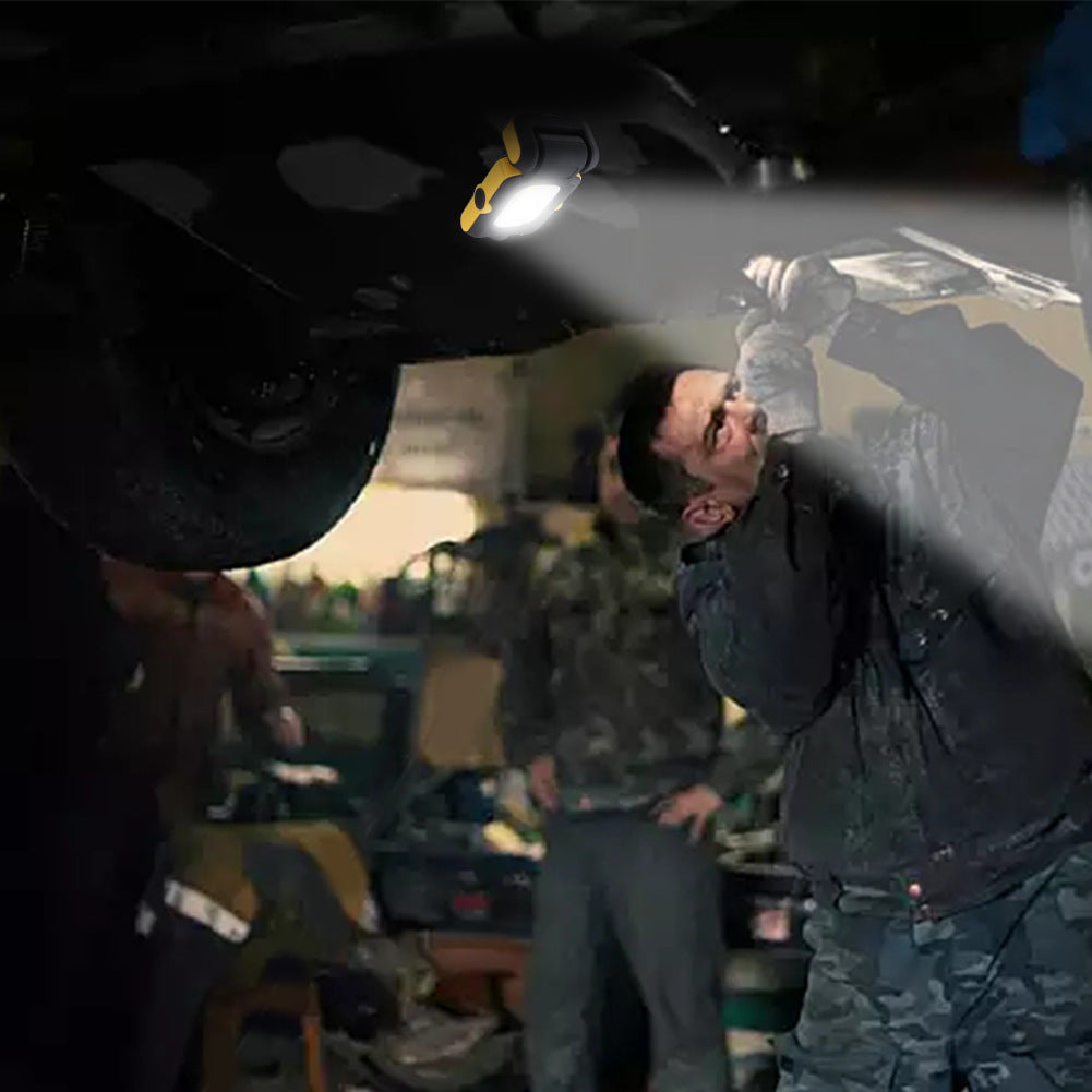Rotating Auto Repair Light At The Bottom Powerful Magnet Pick-up Device