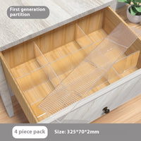 Four Piece Drawer partition