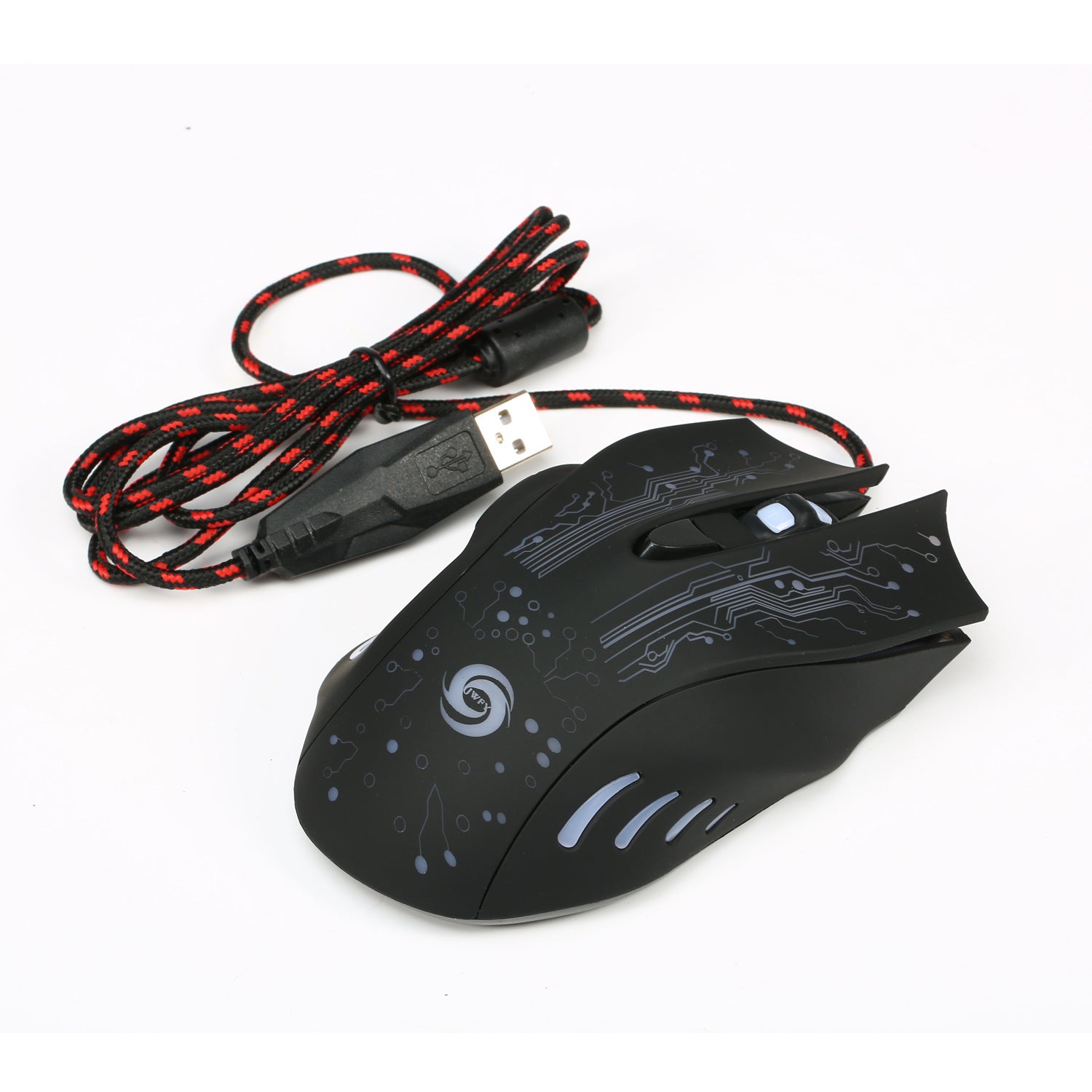 USB Wired Gaming Mouse – 5500 DPI, 7 Buttons, LED Backlit, Ergonomic for PC & Laptop
