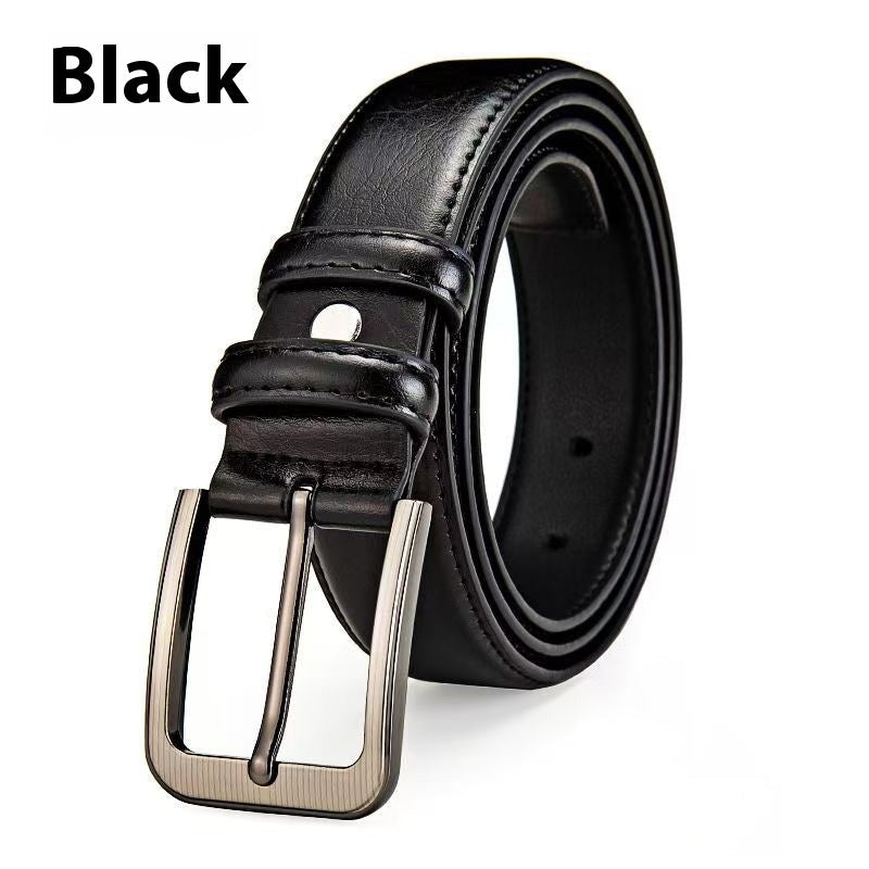 Kids Retro Faux Leather Pin Buckle Belt Slim Classic