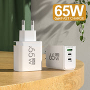 Frosted Square Multi-port Mobile Phone Charger