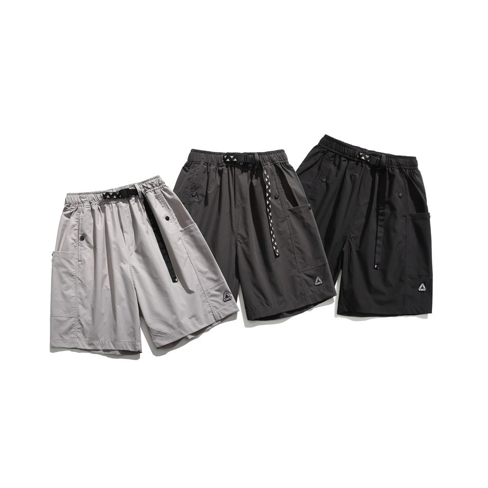 Fashion Personality Retro Workwear Shorts Men