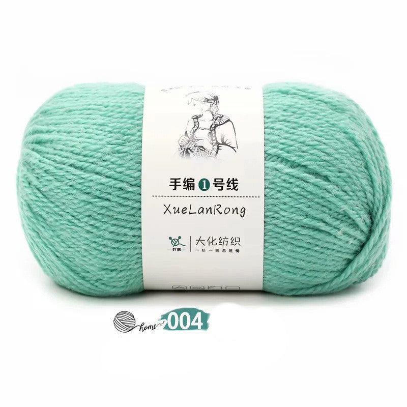 Hand-Knitted Scarf Yarn Ball, 4-Strand Coarse Australian Wool – DIY Knitting, Crochet, and Craft Projects