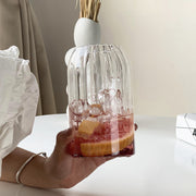 Striped Heat-resistant Coffee Tumbler