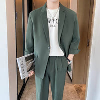 Green Suit jacket