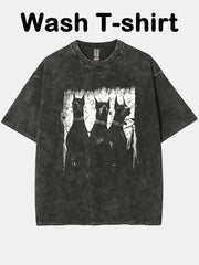 Men's Printed Short Sleeved Shirt
