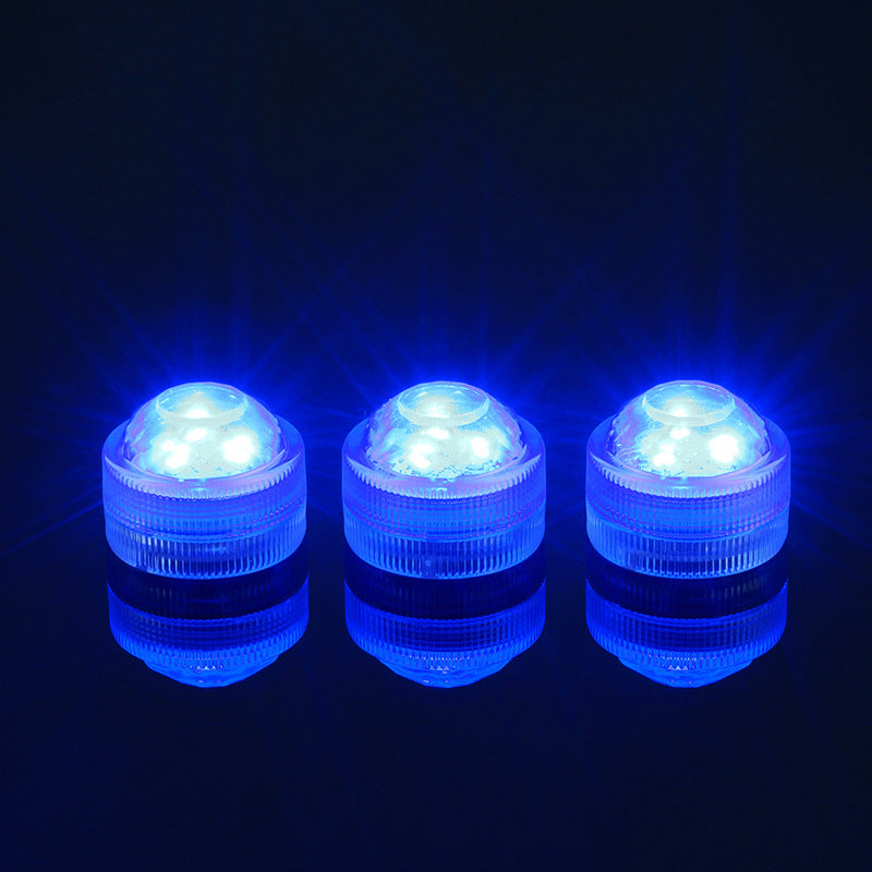 LED Waterproof Candle Lights Glow For Holiday Decorations With Diamond Twist
