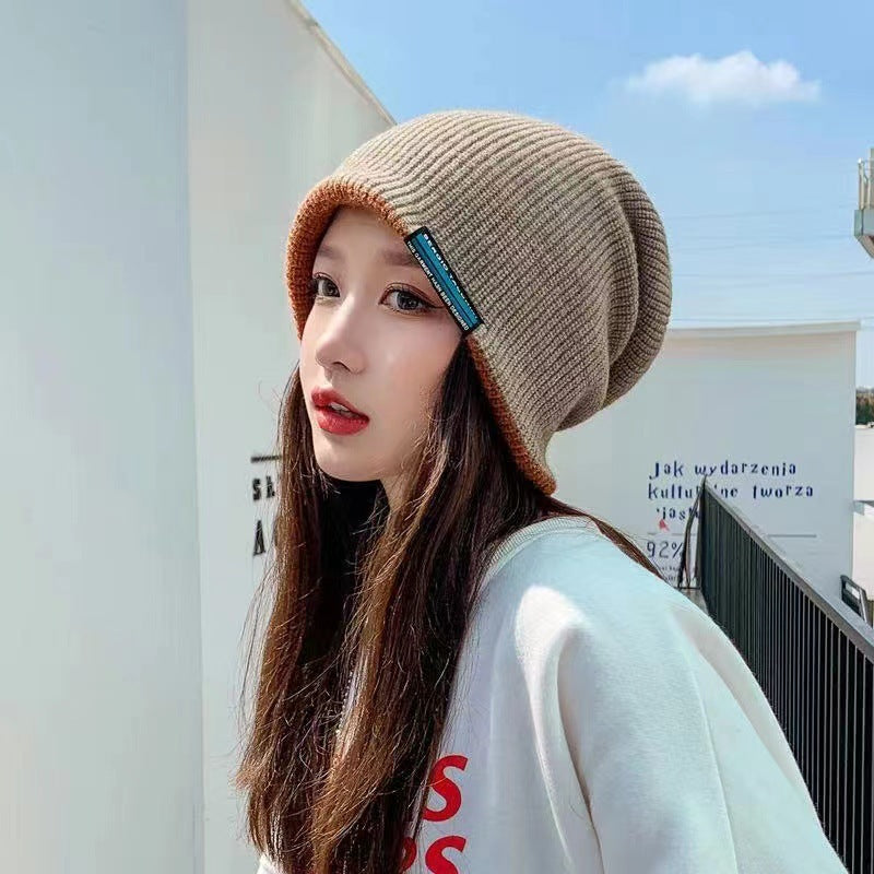 Women's Extra Thick Warm Pullover Knitted Hat