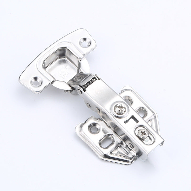 Stainless Steel Cabinet Door Hinge Closet Door Hinge Mute Damping Cushion Hinge Stainless Steel Hinge